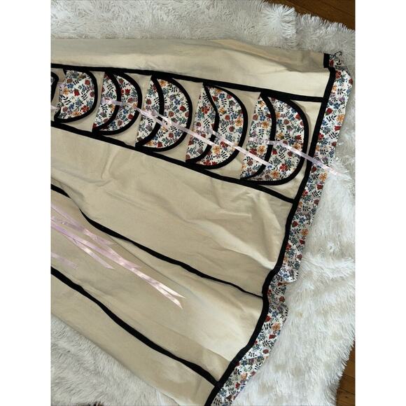 NWOT Sample Behnaz Sarafpour Cotton Canvas Maxi Skirt Size 10 Sample - Picture 3 of 9